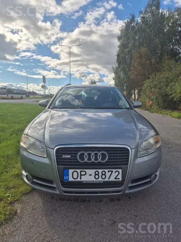 Audi A4 2006, 2.7D dīzelis, Manuāls, Universāls, Pelēks — Latvijā