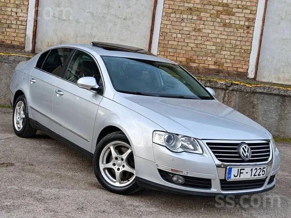 Volkswagen Passat B6 2.0 Dīzelis 103kw / 138zs , mehāniskā pārnesumkārba.