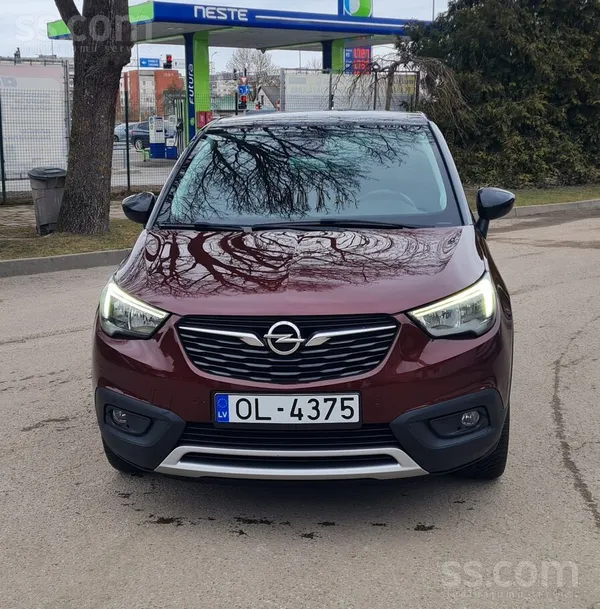 Skaists auto tiko ievests no Francijas. Opel Crossland x 1, 2 turbo benzīns
