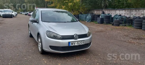 Volkswagen Golf 6 , 1.6 disels. Jauna T/a , lidz 18. 05. 2027 g. , labs stav