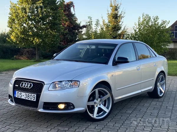 Pārdodam S-Line Audi A4. 1, 9Tdi(85Kw). 5 ātrumu manuālā ātrumkārba. 296000k