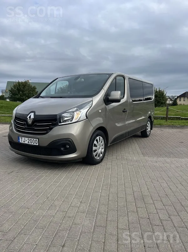 Renault Renault Trafic, 1.6d , 8+1 sēdvietas (garā bāze). 