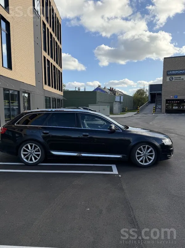 Audi A6 2009, 3.0D dīzelis, Automāts, Universāls, Melns — Latvijā