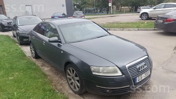 Audi A6 2004, 3.0D dīzelis, Automāts, Sedans, Zils — Latvijā