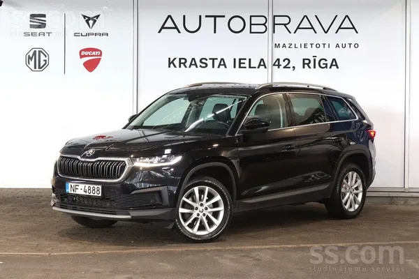 Piedāvājam Škoda Kodiaq Elegance. 2.0 Tdi dīzeļa dzinējs. 110Kw/150Zs. Face-