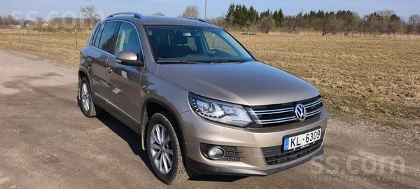 Volkswagen Tiguan 2016, 2.0D dīzelis, Automāts, SUV/Apvidus, Brūns — Latvijā