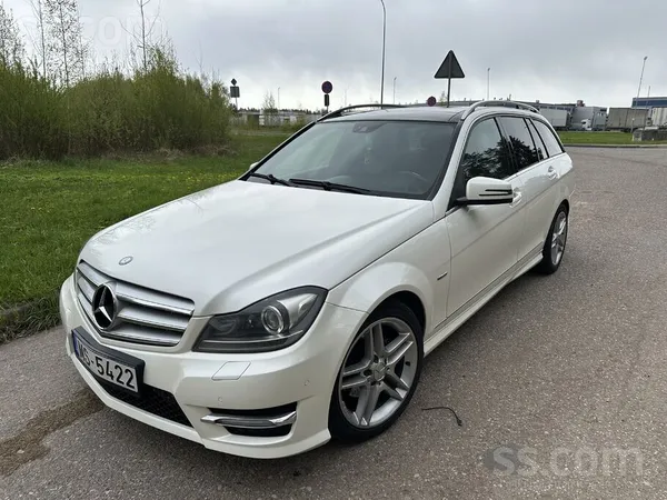 Tikko izieta jauna TA. Mercedes Amg C220 cdi, Facelift, oriģināls nobraukums