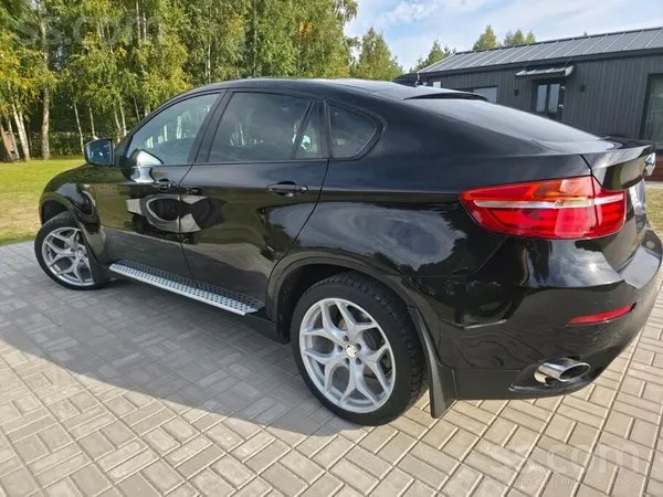 BMW X6 2012, 3.0D dīzelis, Automāts, SUV/Apvidus, Melns — Latvijā