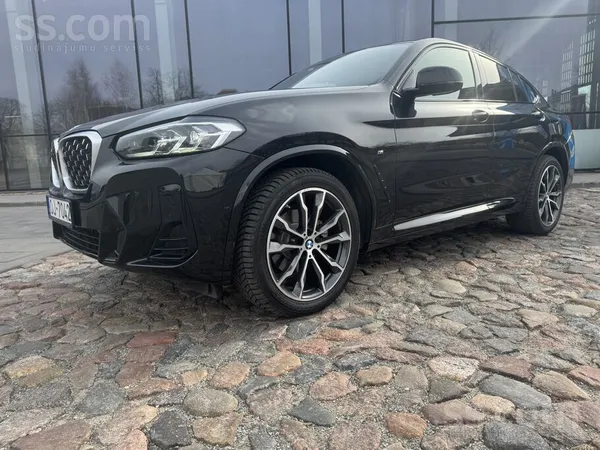 BMW X4 2022, 2.0D dīzelis, Automāts, SUV/Apvidus, Melns — Latvijā