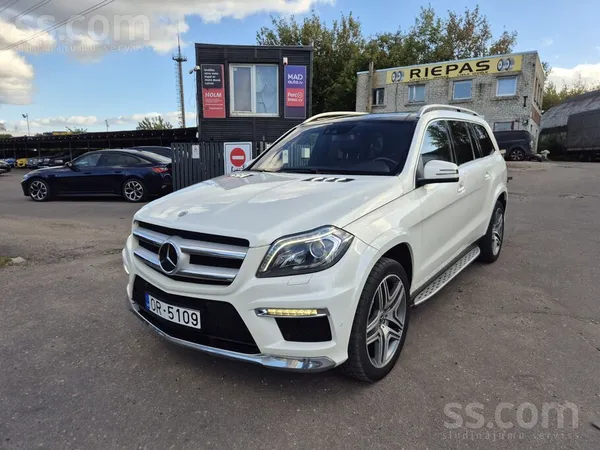 Mercedes Benz GL 350 7 Vietas Amg Line 3.0 dīzelis. 190kw 
Tehniskā apskate
