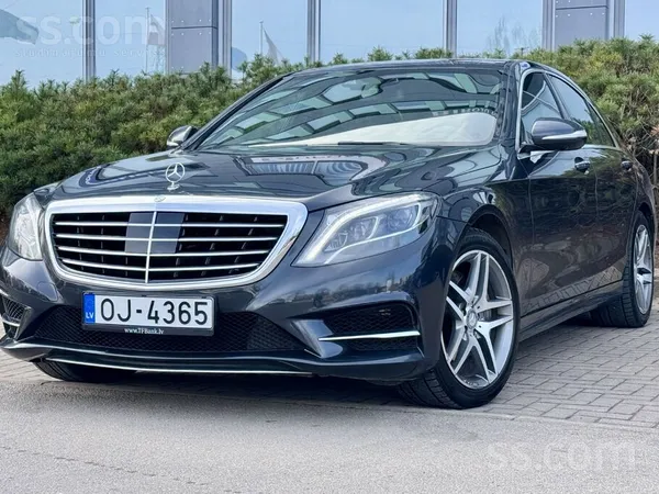 Mercedes S350 3.0D Amg orig. rupnīcas paka, Pilnā komplektā