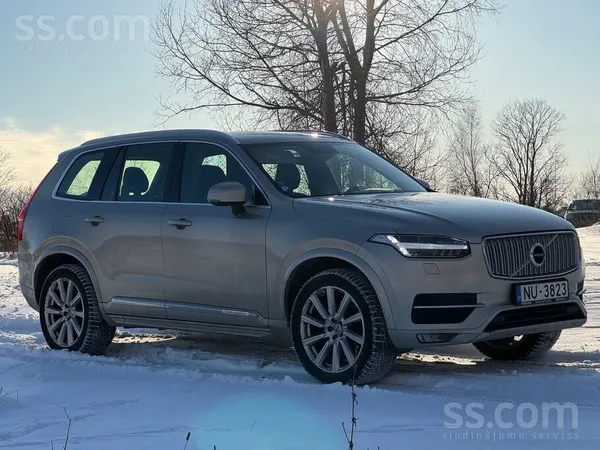 Pārdodu Volvo Xc90, 2018. gads (viens īpašnieks), Inscription komplektācija
