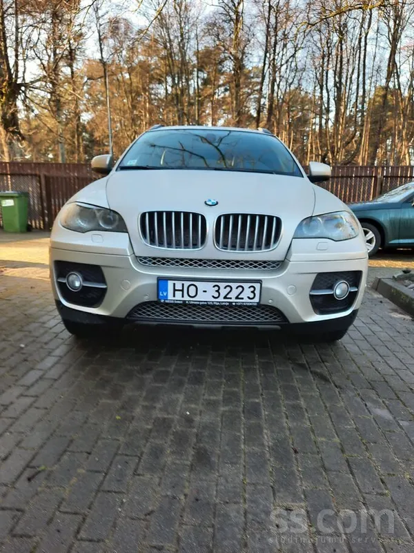 Pārdodu BMW X6 4.0d 225Kw vai mainu pret MB w140. Auto pirkts Latvijā Wess S