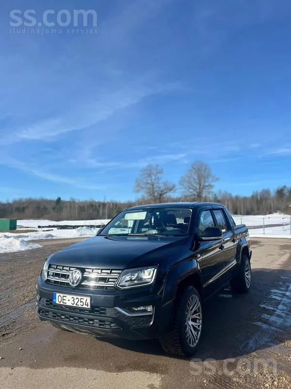 Pārdod Volkswagen Amarok Black Ergo Comfort. 
3.0 D , 165kw, 2017.gada
Pār
