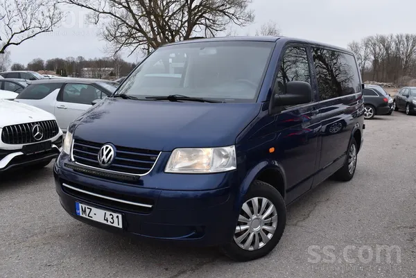 Volkswagen VW Caravelle 2.5L Dīzelis, 96kW, 05.2005 g. 