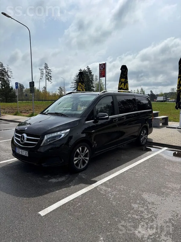 Mercedes-Benz V250d, 158000km (oriģināls, pārbaudāms), Long Avantgarde, perf