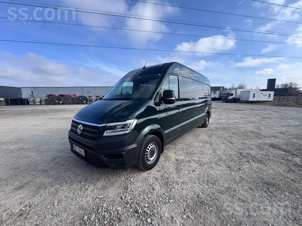 Volkswagen Crafter 2022, 2.0D dīzelis, Manuāls, Furgons, Zaļš — Latvijā