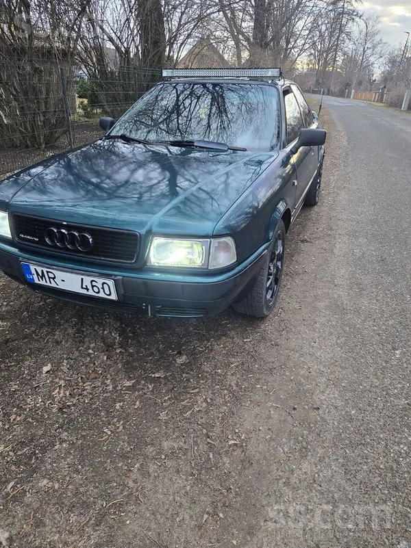 Audi Quattro 1993, 1.8 benzīns, Manuāls, Sedans, Zaļš — Latvijā