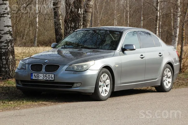 BMW E60 525i 160Kw Lci ļoti labā tehniskajā un vizuāla