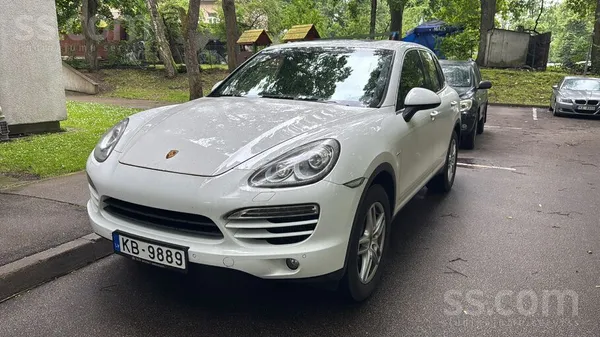 Porsche Cayenne 2012, 3.0D dīzelis, Automāts, SUV/Apvidus, Balts — Latvijā