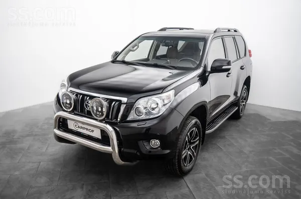 Toyota Land Cruiser 2013, 3.0D dīzelis, Automāts, SUV/Apvidus, Melns — Latvijā