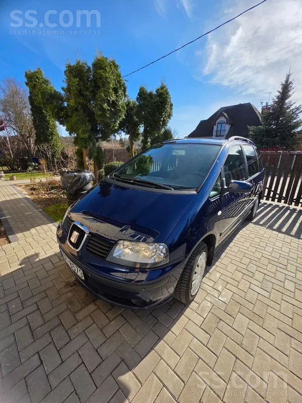 SEAT Komfortabls, 7 vietīgs, Seat Alhambra, noderēs gan