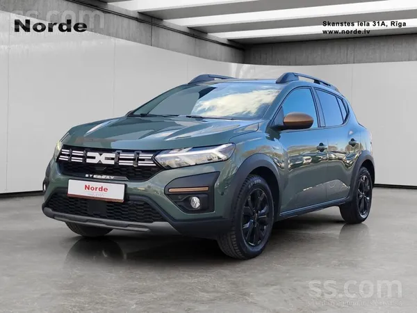 Dacia Sandero Stepway Extreme Eco-G 100 , Mazs oriģināls nobraukums tikai 60