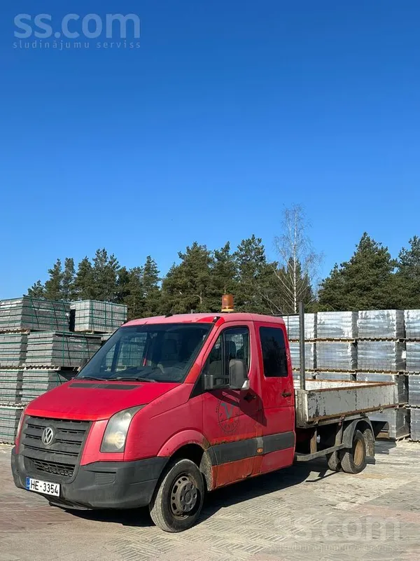Volkswagen VW Crafter kravas kaste, 2.5 dīzelis, pilna 5t