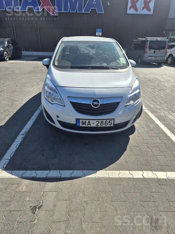 Opel Pārdod Opel Meriva, Izlaiduma gads: 2012, Tehniskā