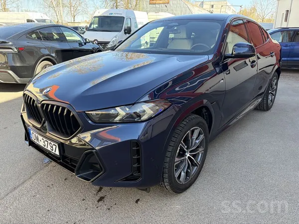 BMW BMW X6 xDrive30d M Sport, 210Kw, gaišs ādas komfor