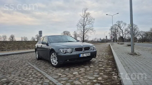 Pārdodu savu BMW E65 730D. Tikko izieta tehniskā apskate - 05.05.2027. Auto