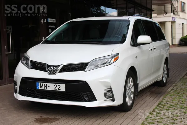 Toyota Toyota Sienna, pilnpiedziņa, benzīns/gāze, Xle kom