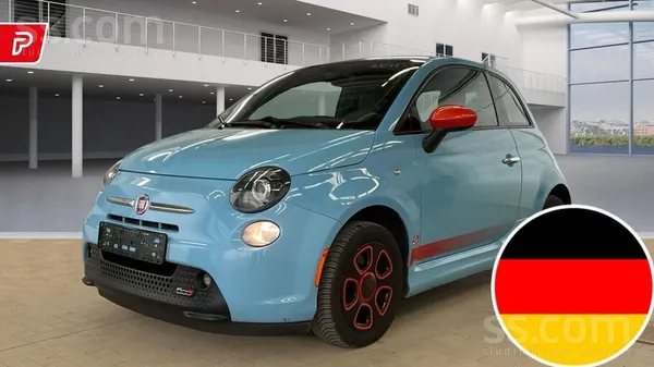 Fiat 500 Electric. "California Sport". 

+Lietotu auto tirdzniecība, auto