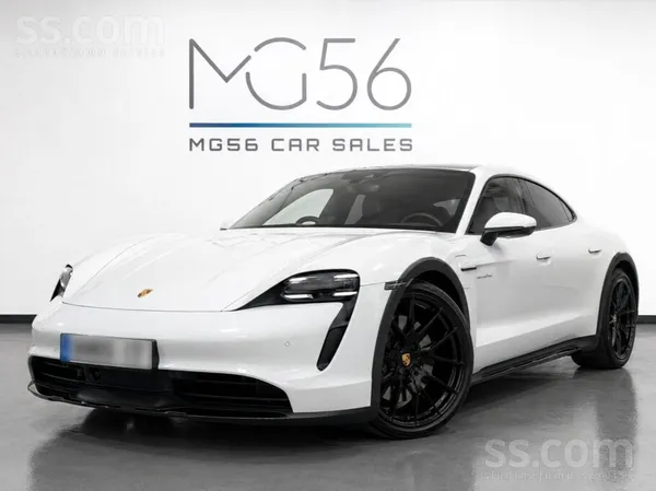 Porsche Taycan 2021, Automāts, Universāls, Balts — Latvijā