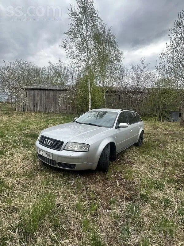 Audi S6 2002, 4.2 benzīns, Automāts, Pikaps, Sudrabs — Latvijā