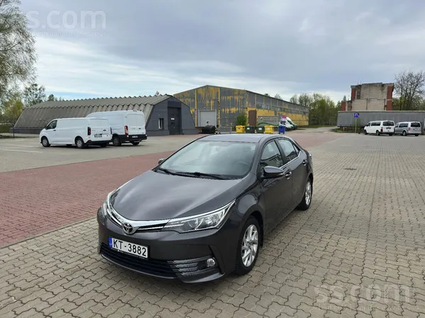 Toyota Corolla, 2017.g. , 
nupat izieta tehniskā apskate. 
Benzīns, automā
