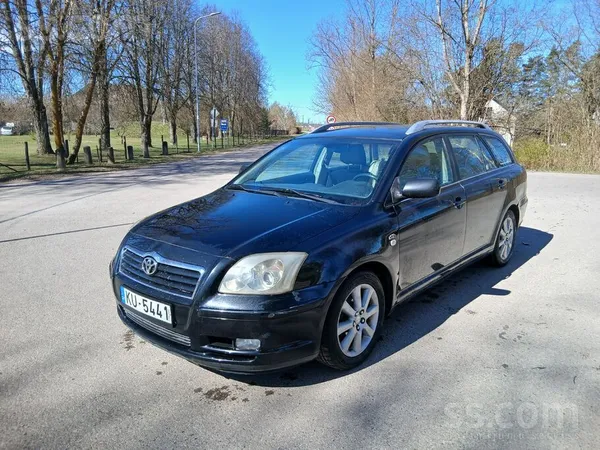 Toyota Toyota Avensis 2, 0d4d 85kw labā kārtībā, nav rūsē