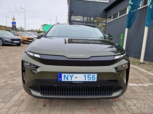 Skoda Enyaq iV 2026, Automāts, SUV/Apvidus, Zaļš — Latvijā
