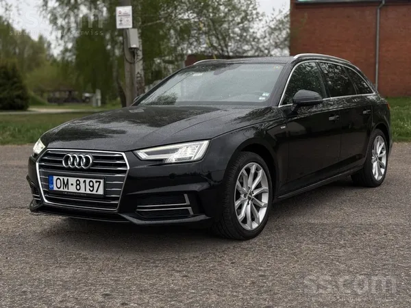 Audi Tikko no Vācijas. Audi A4 2, 0Tfsi S-line 140kW / 