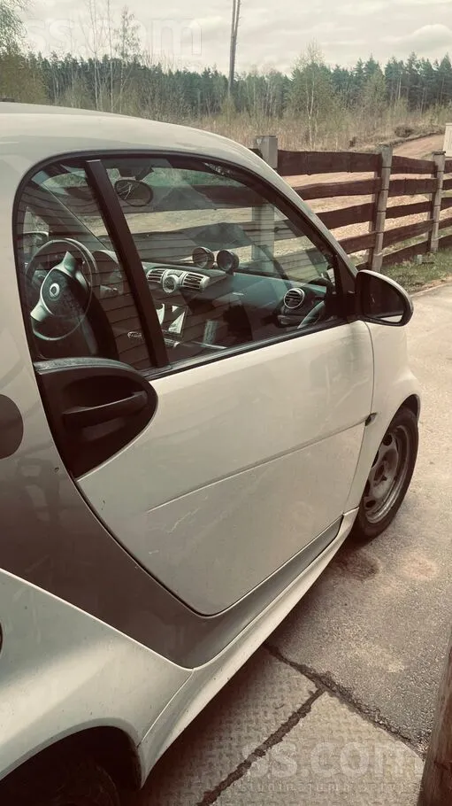 Smart ForTwo 2015, Automāts, Kupeja, Balts — Latvijā
