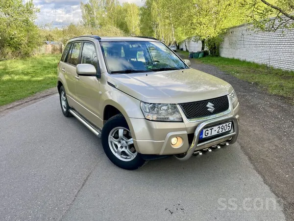 Suzuki Grand Vitara 2.0i 4x4

Automašīna ir labā tehniskā stāvoklī, ātrumk