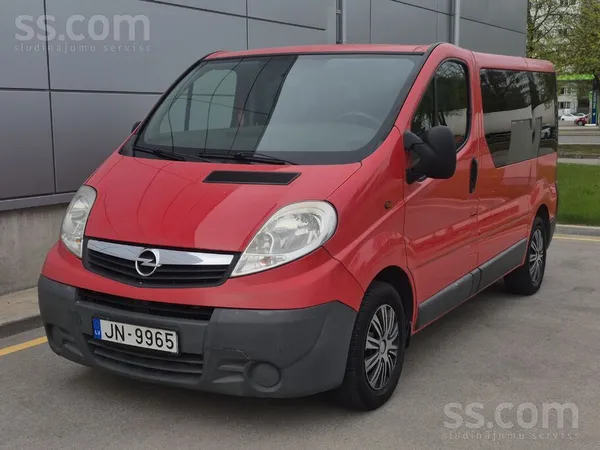 Opel 2.0Td Pasažieru 8+1 vietas, tikko izieta jauna Ta,