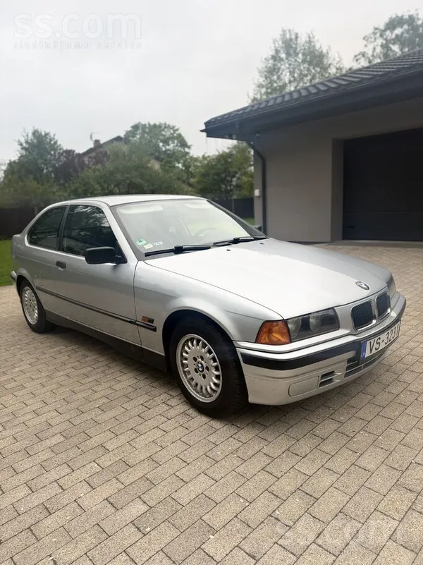 BMW VS statuss. Oriģināls un izcili saglabāts BMW E36 