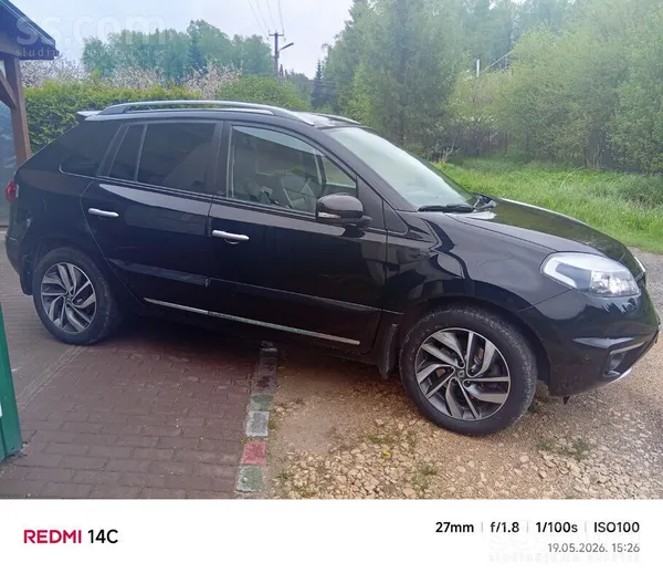 Renault Pādodu Reno Koleos 2014 .g. 2.0. Dīzelis 127 kw , 
