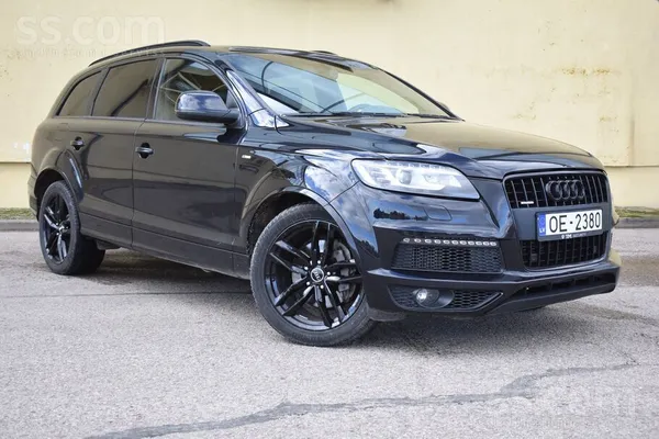 Audi Audi Q7 S-line (2014.g) Melna Met. 