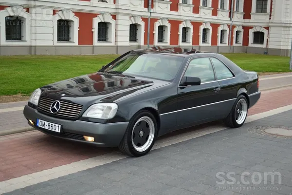Mercedes Tikko ievests no Francijas Mercedes-Benz S420 Coup