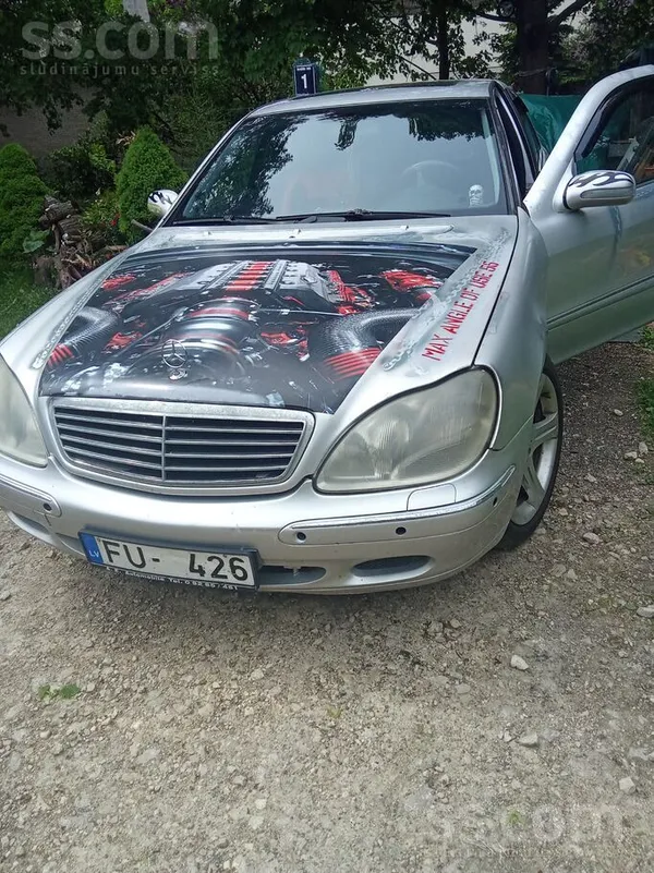 Mercedes Новые катализаторы, аккумулятор, пороги, новое лоб