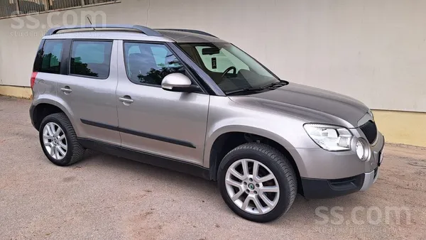 Skoda Tikko no Vācijas Skoda Yeti 1.2i (77kw-105z/s) Vid
