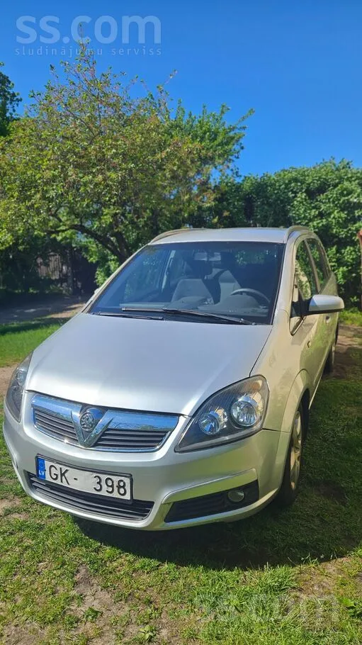 Opel Opel Zafira 1.8 benzīns (103 kW), 2007. gads, manu
