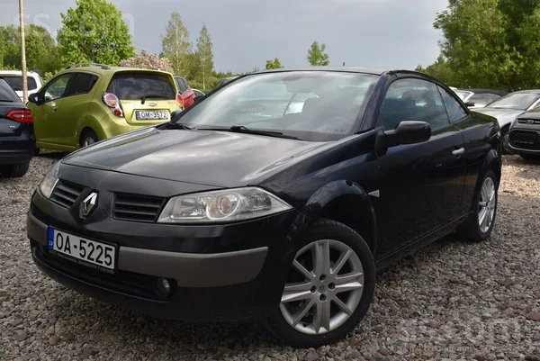 Renault Renault Megane Kabriolets 1.9L Dīzelis, 96kW, 02.2